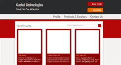Desktop Screenshot of kushaltech.com