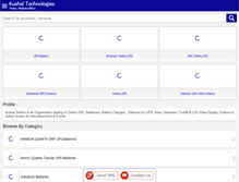 Tablet Screenshot of kushaltech.com